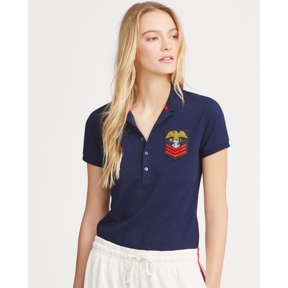 NWT Polo Ralph Lauren Women's Knit Polo size M